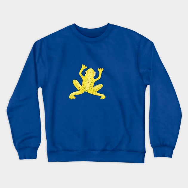 Banana Frog Crewneck Sweatshirt by Moopichino